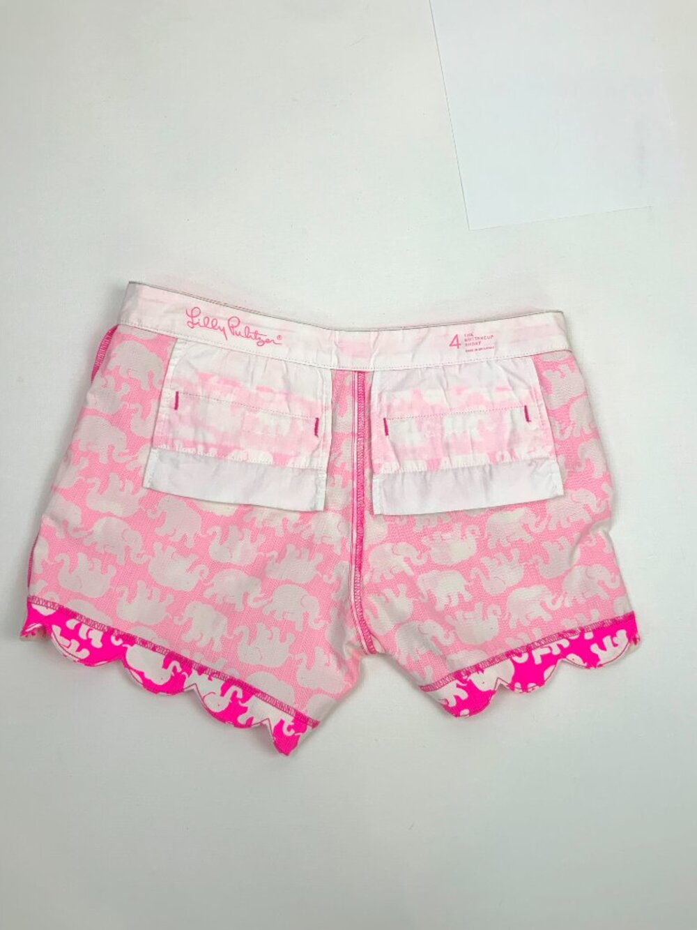 Lilly Pulitzer The Buttercup Short in Elephant Print Sz 4 - Picture 16 of 16